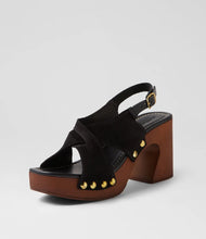 Load image into Gallery viewer, Mollini Fiffi Black Suede
