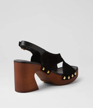 Load image into Gallery viewer, Mollini Fiffi Black Suede
