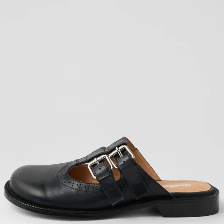 Mollini Roenza Black Shine Leather
