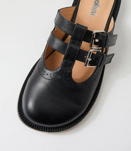 Mollini Roenza Black Shine Leather
