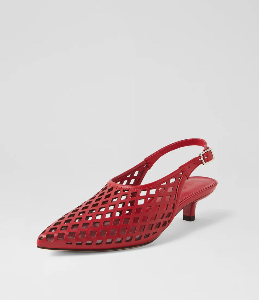 Mollini Cidea Red Leather