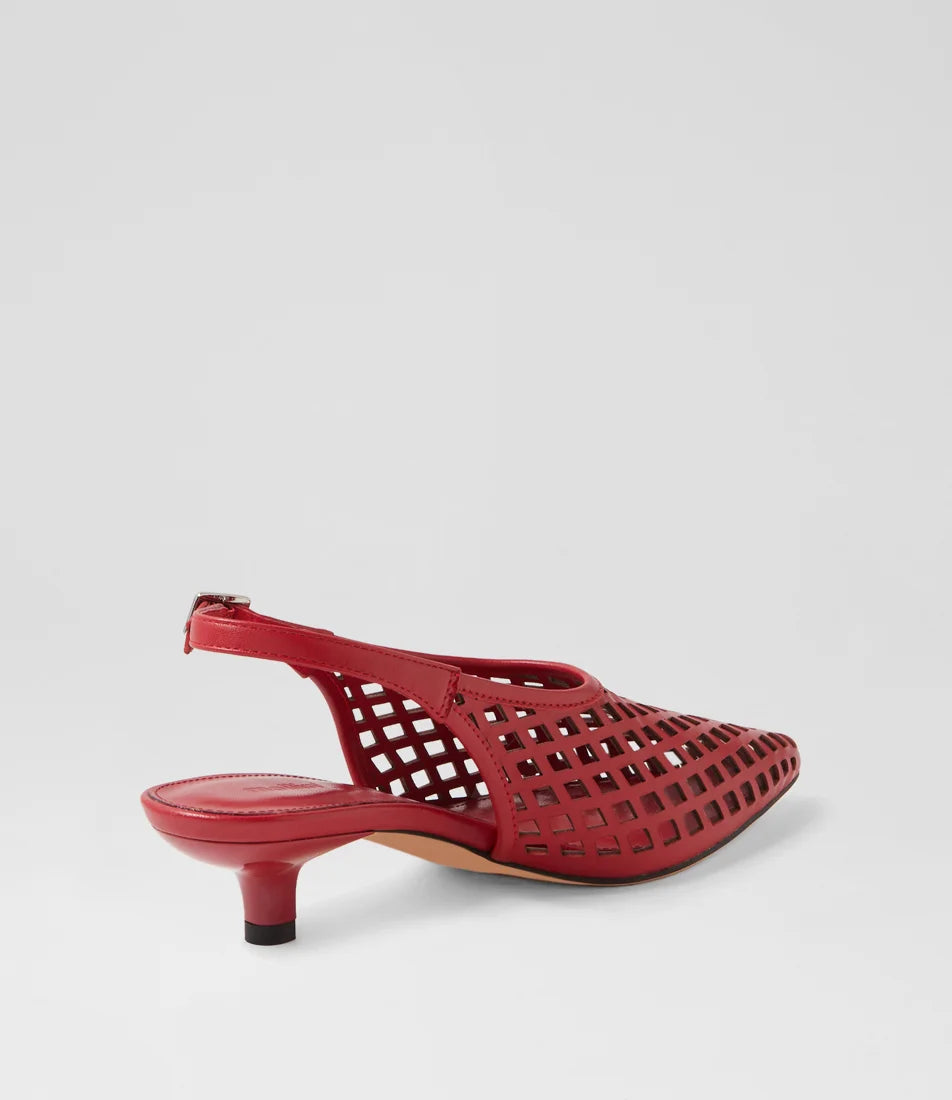 Mollini Cidea Red Leather