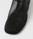 Mollini Ican Mesh Leather Heels Black