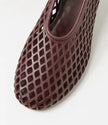 Mollini Atuned Burgundy Leather Slingback Heels