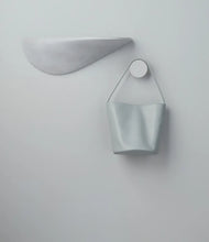 Load image into Gallery viewer, Mollini Nolya Steel Blue Leather Handbag
