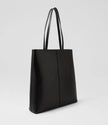 Mollini Talli Tote Bag Black Leather