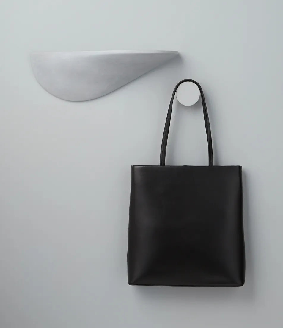 Mollini Talli Tote Bag Black Leather