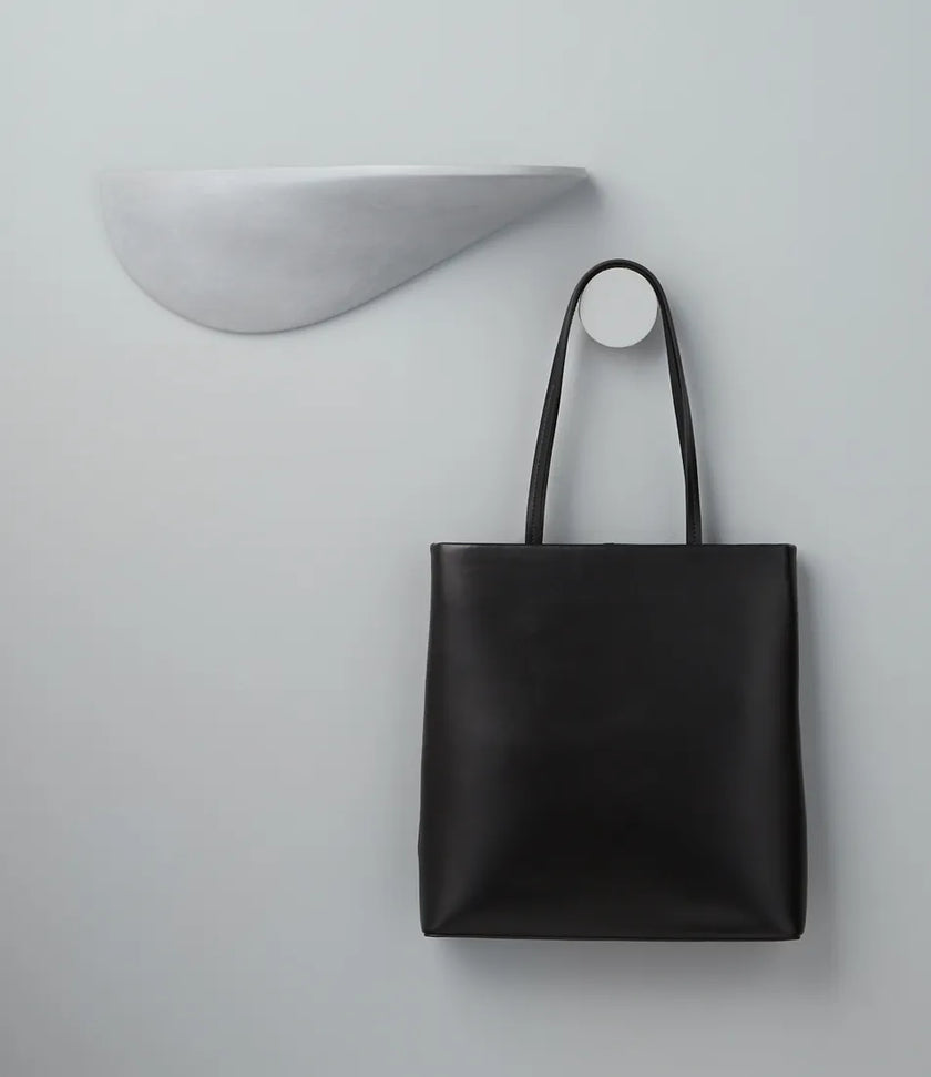 Mollini Talli Tote Bag Black Leather