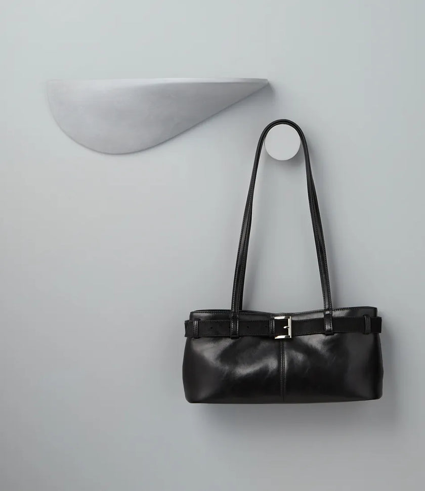 Mollini Tilda Handbag Black Leather Pony