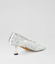 Mollini Amerli Pump Heels Silver Sequins