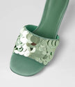 Mollini Ampale Sequin Mules Mint