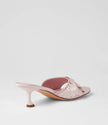 Mollini Ampale Sequin Mules Pale Pink