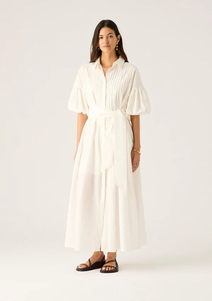 MOS The Label Aurelia Maxi Dress Pearl