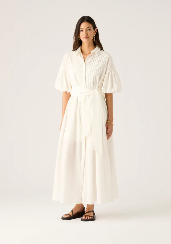 MOS The Label Aurelia Maxi Dress Pearl