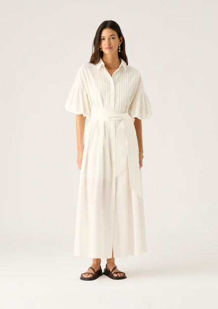 MOS The Label Aurelia Maxi Dress Pearl