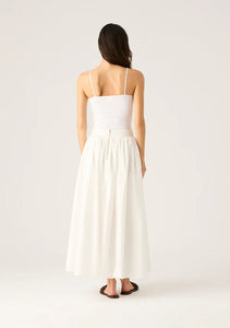 MOS The Label Isadora Midi Skirt Pearl