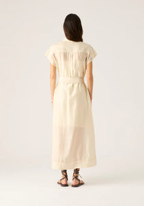 MOS The Label Soleil Shirt Dress Ivory