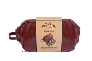 Men's Republic Toiletry Bag 8 pc Grooming Set