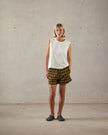 McTavish Womens Boxer Short Green Multi