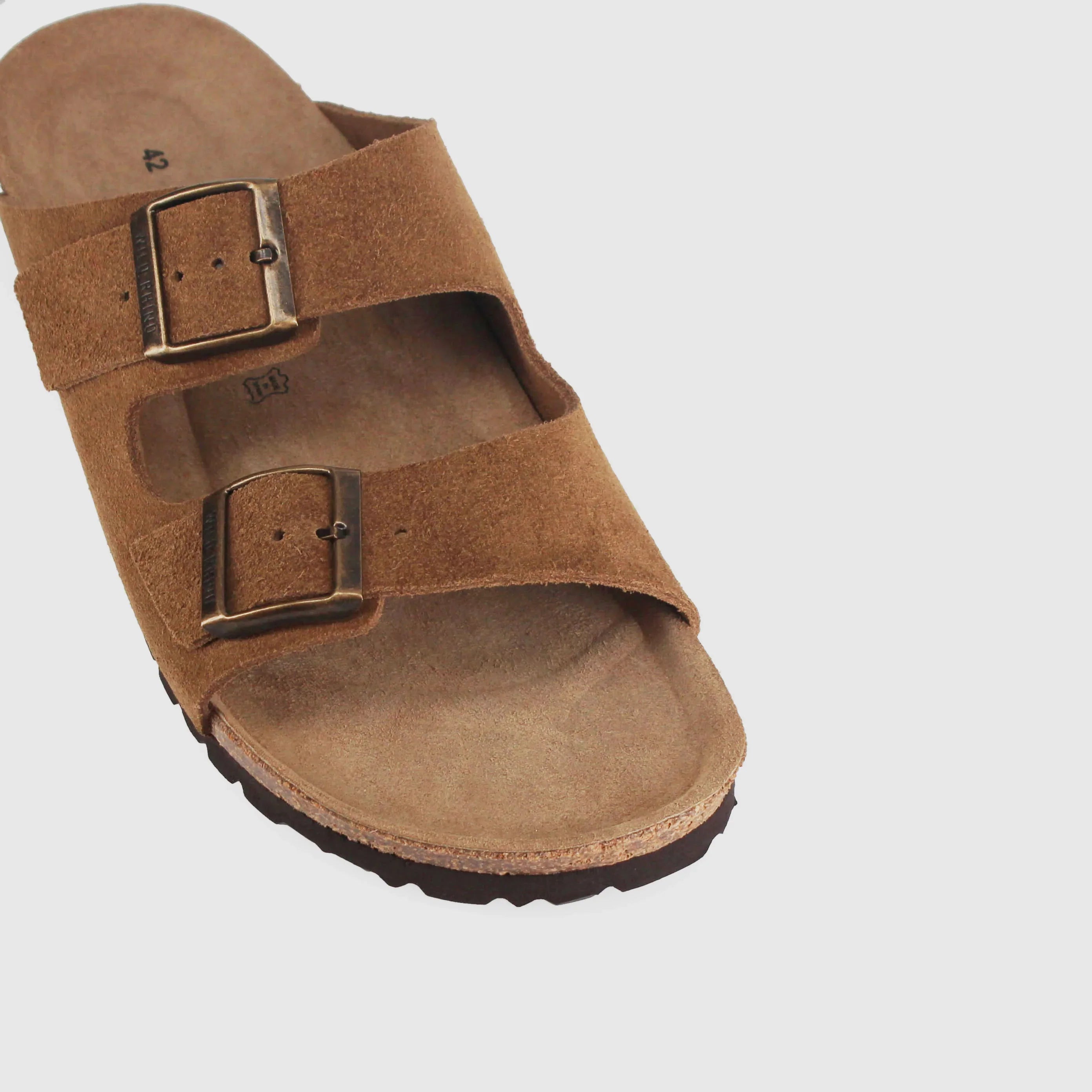 Wild Rhino Mannix Taupe Suede