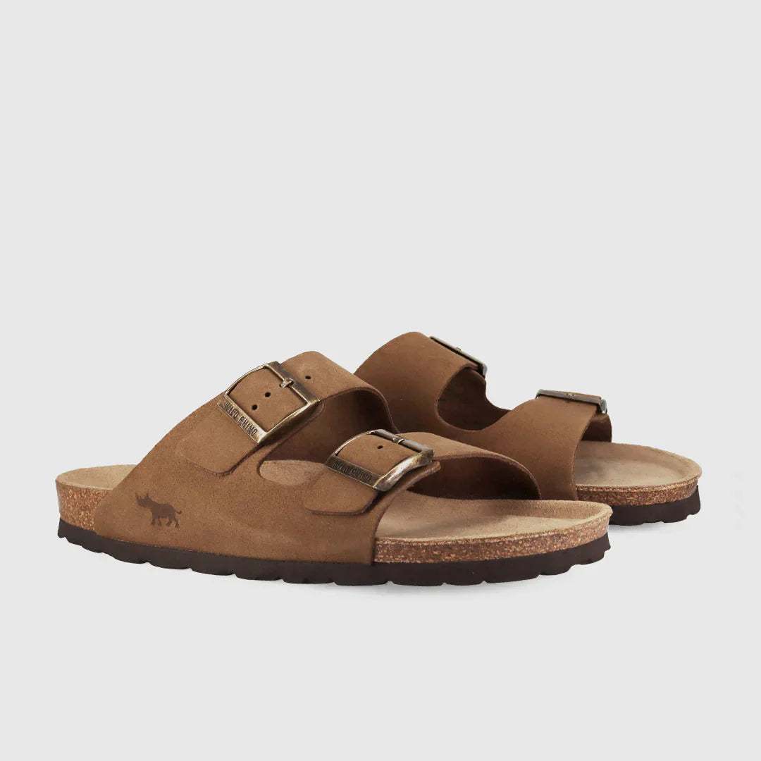 Wild Rhino Mannix Taupe Suede