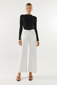 Madison The Label Marc Long Sleeve Top Black