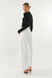 Madison The Label Marc Long Sleeve Top Black