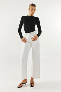 Madison The Label Marc Long Sleeve Top Black