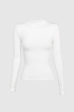 Madison The Label Marc Long Sleeve Top White