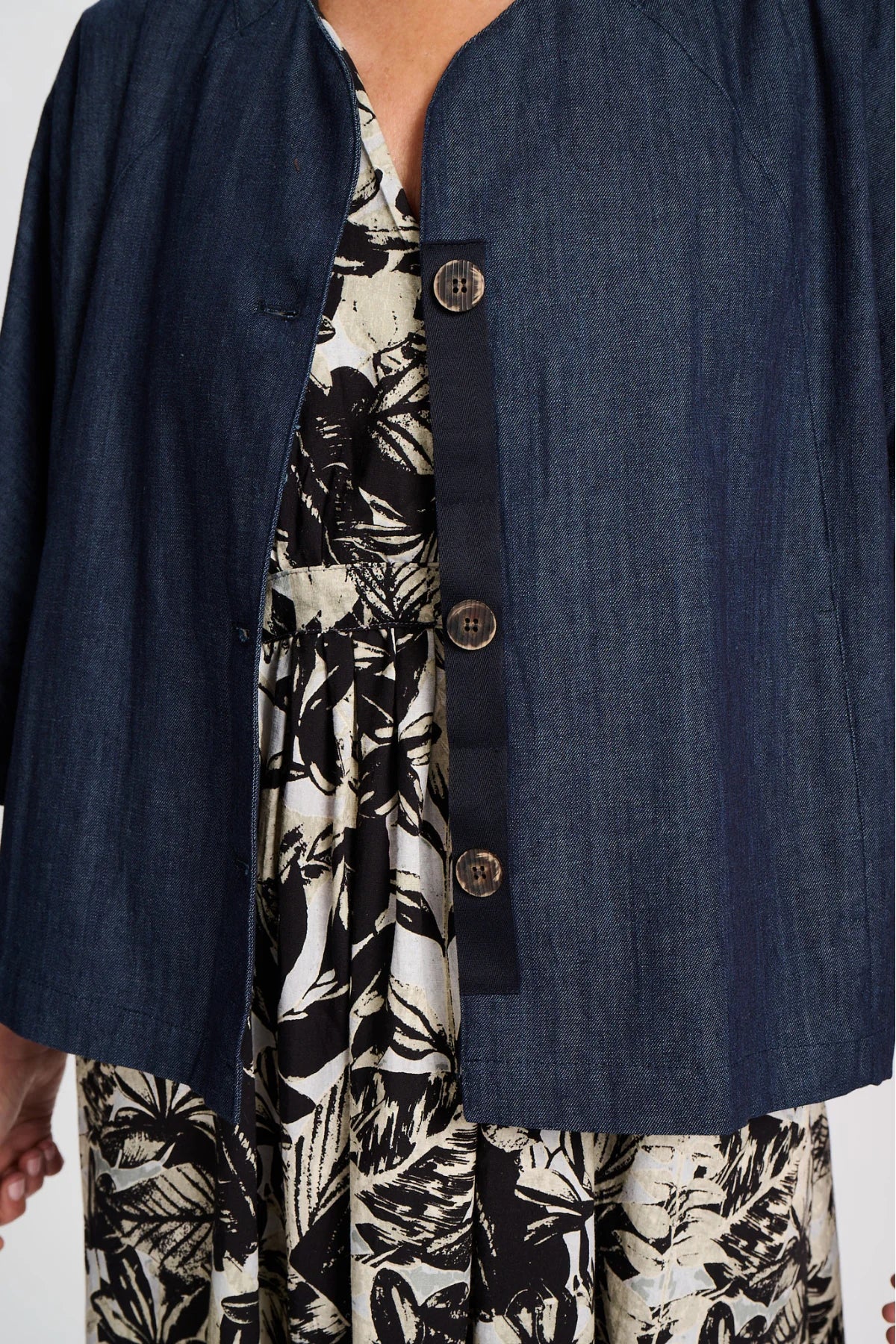 Olga De Polga Margot Adele Jacket Indigo Denim