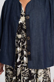 Olga De Polga Margot Adele Jacket Indigo Denim
