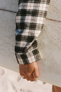 McTavish House Check Flannel Shirt Green Multi