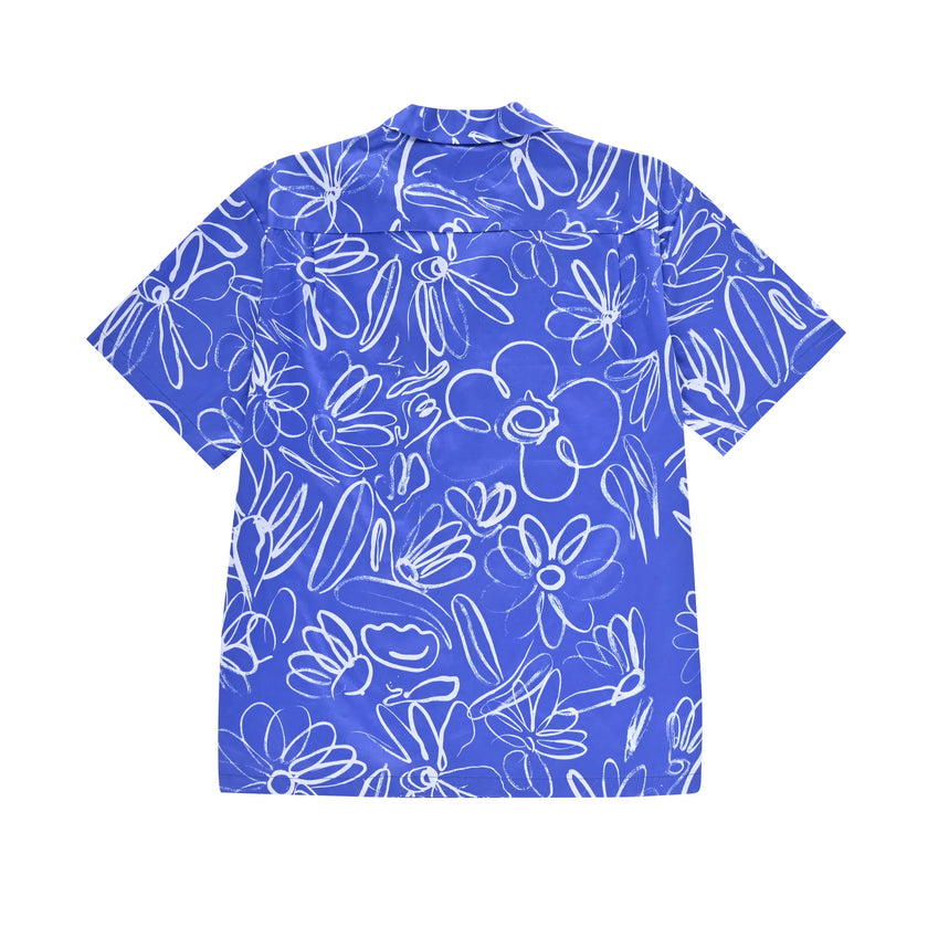 Double Rainbouu Mid Summer Blue Hawaiian Shirt