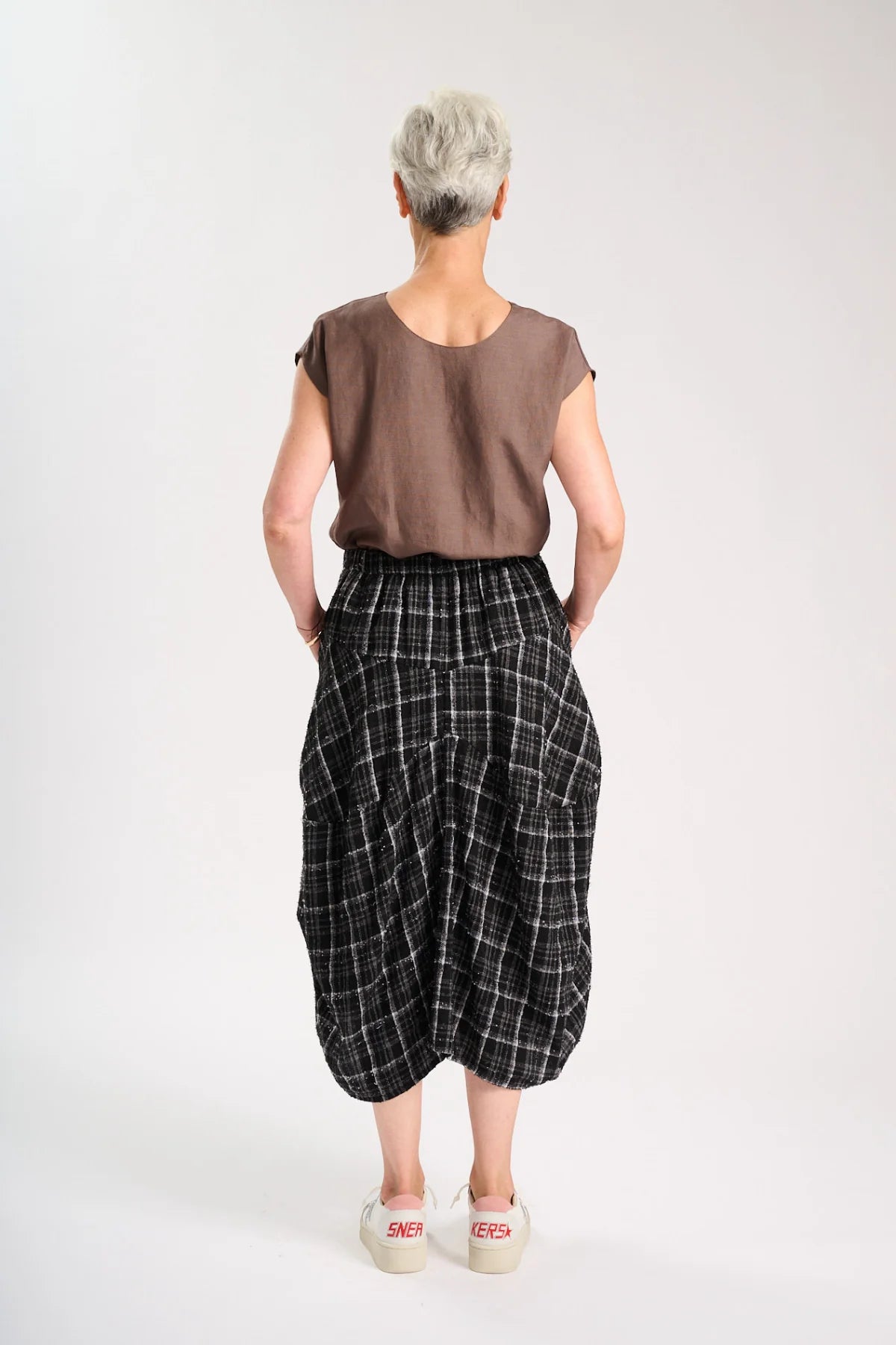 Olga de Polga Milwaukee Freya Skirt Black White