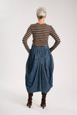 Olga De Polga Milwaukee Solis Skirt Cotton Cord Indigo