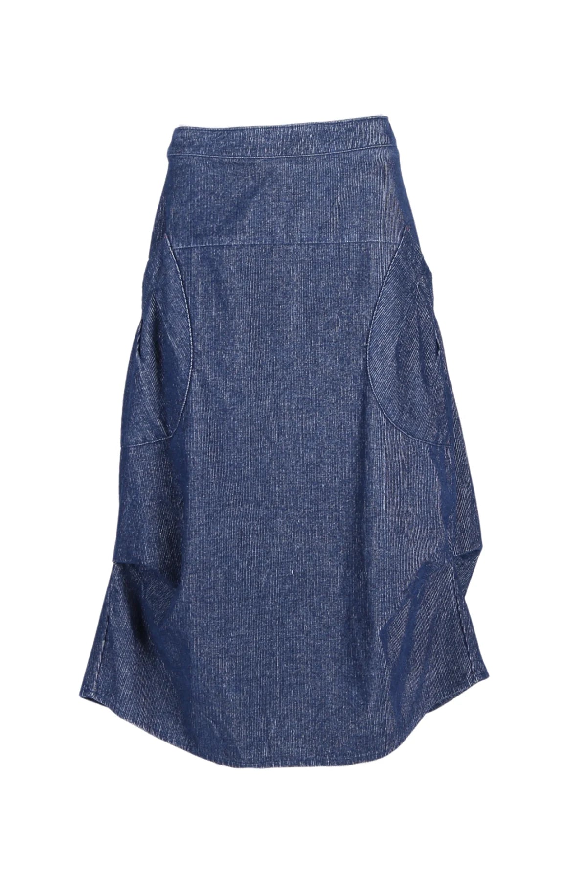 Olga De Polga Milwaukee Solis Skirt Cotton Cord Indigo