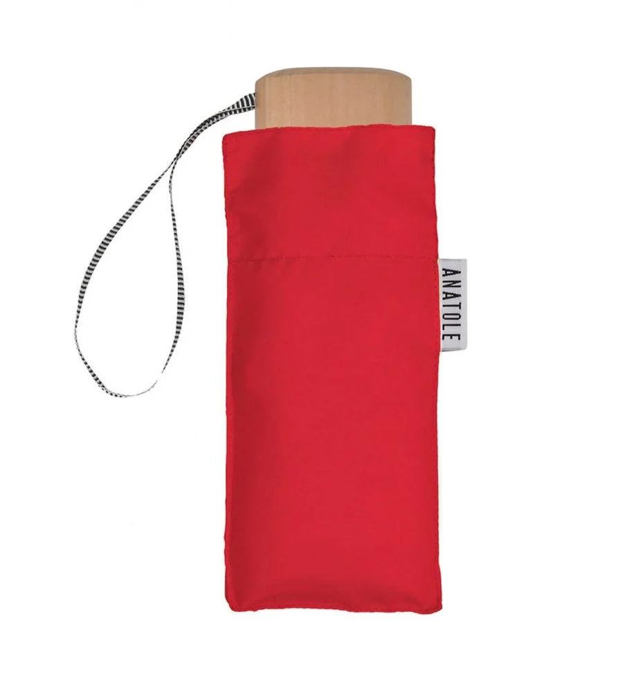 Anatole Dauphine Micro Umbrella Red