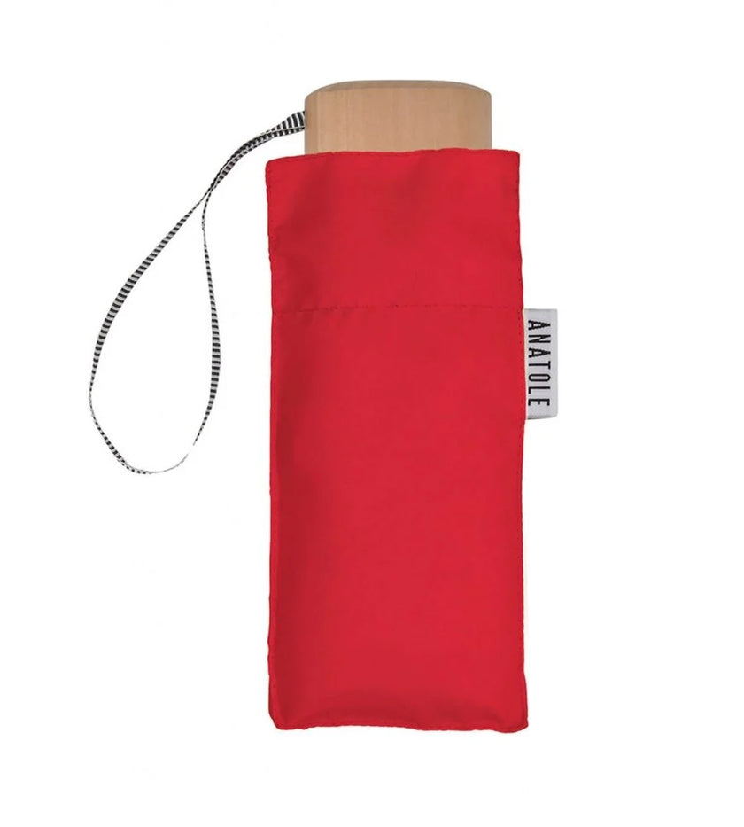 Anatole Dauphine Micro Umbrella Red