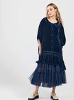 Miss Rose Sister Violet Ariette Tulle Tutu Skirt Midnight Blue