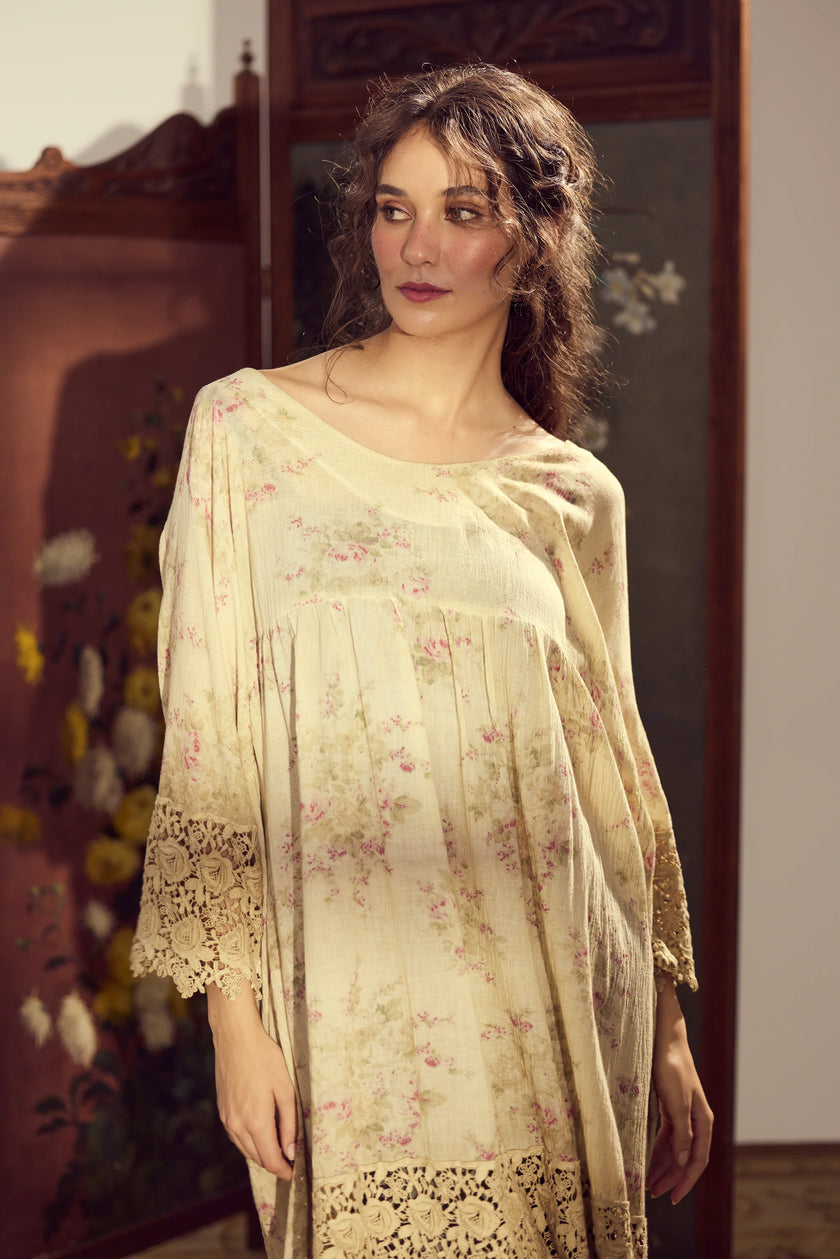 Miss Rose Sister Violet Avalon Floral Dress Faded Rose