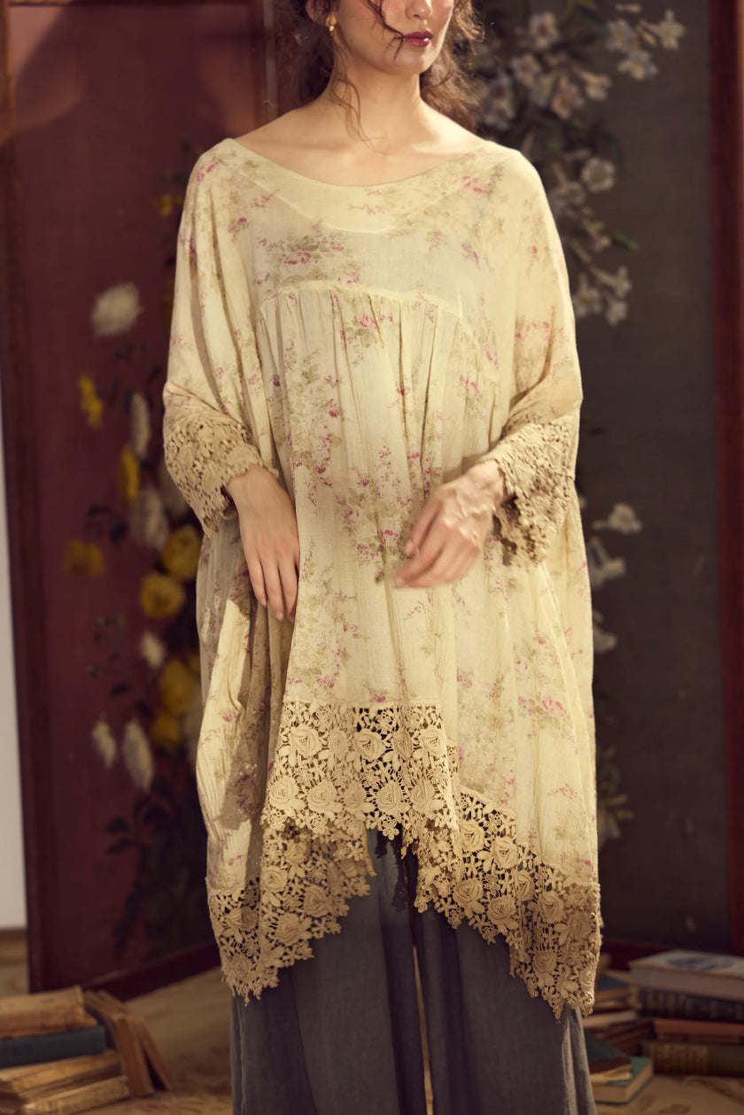 Miss Rose Sister Violet Avalon Floral Dress Faded Rose