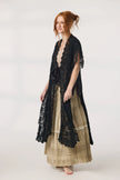 Miss Rose Sister Violet Empress Lace Coat Black