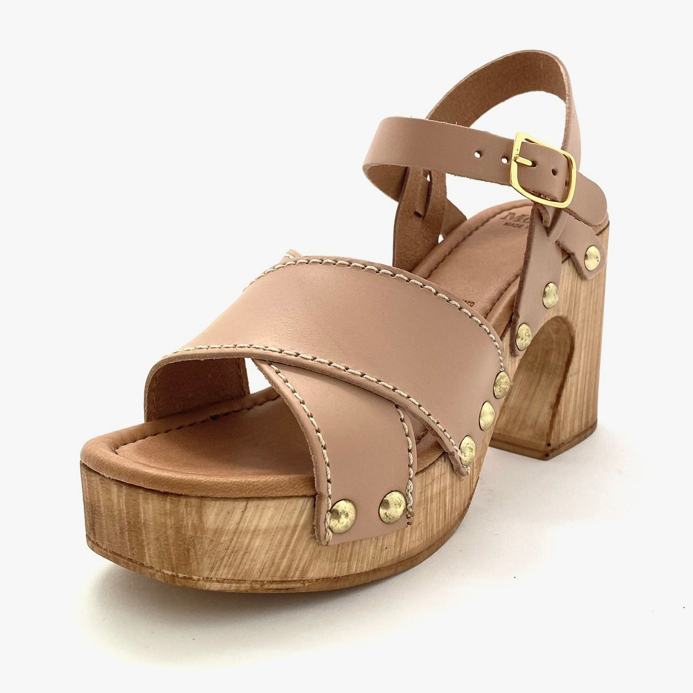 Mollini Fileya Nude Leather