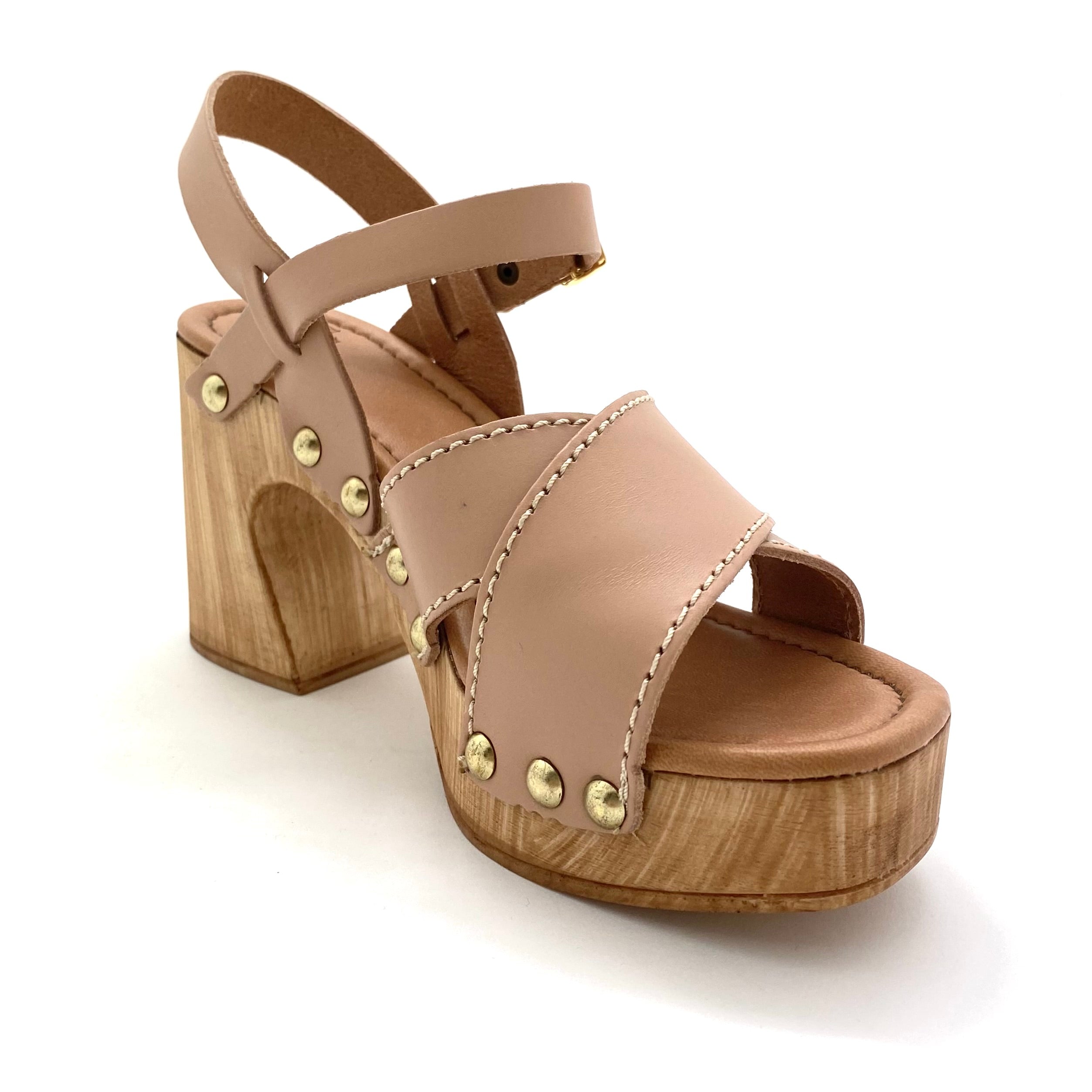 Mollini Fileya Nude Leather
