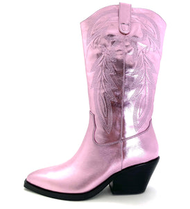 Mollini Riding Pale Pink Leather