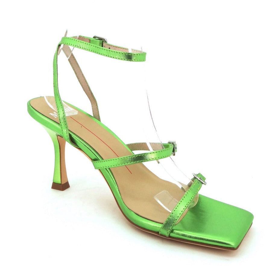 Mollini Wova Lime Metallic Leather