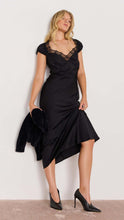 Load image into Gallery viewer, MINKPINK Momento Bias Midi Dress Black
