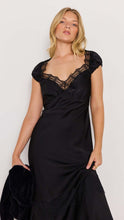 Load image into Gallery viewer, MINKPINK Momento Bias Midi Dress Black
