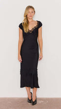 Load image into Gallery viewer, MINKPINK Momento Bias Midi Dress Black
