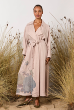 Load image into Gallery viewer, M. A. Dainty Morse Coat Pink Roses
